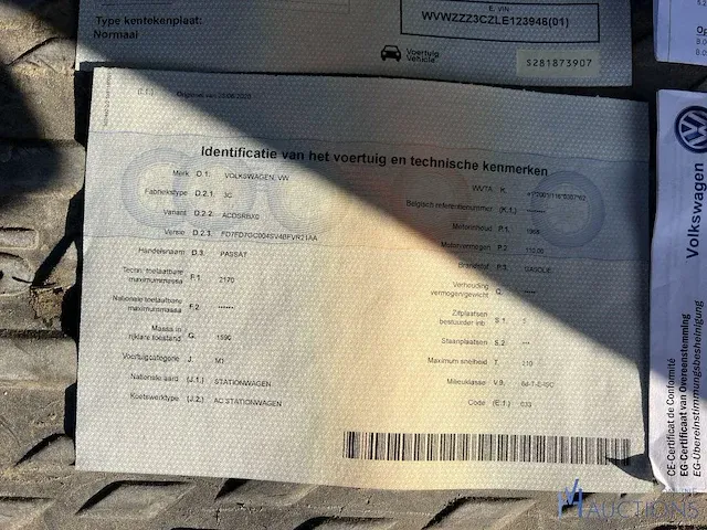 Volkswagen passat - 2020 - afbeelding 6 van  14