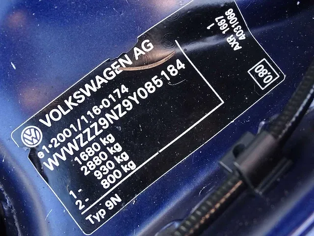 Volkswagen polo 1.9 tdi - afbeelding 32 van  41