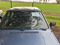 Volkswagen polo, bouwjaar '93, 1 sleutel aanwezig, geen papieren aanwezig, wagen voor onderdelen of liefhebber - afbeelding 1 van  10