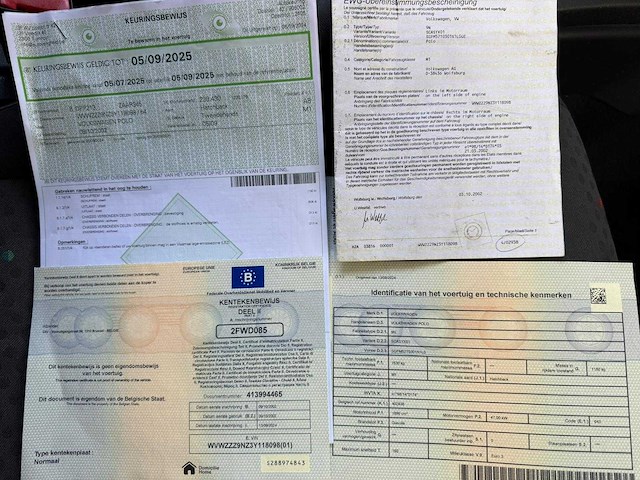 Volkswagen polo personenauto 2002 - afbeelding 9 van  17