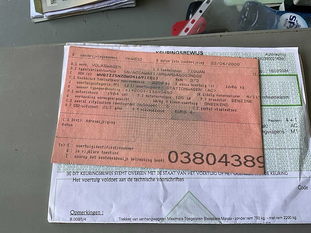 Volkswagen tiguan - 2008 - afbeelding 21 van  31