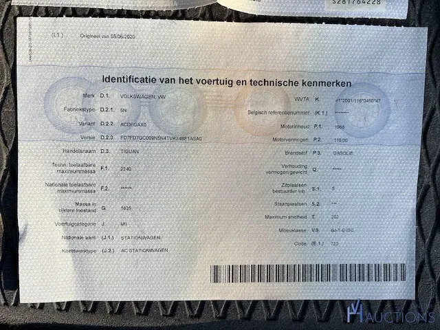 Volkswagen tiguan - 2020 - afbeelding 6 van  14
