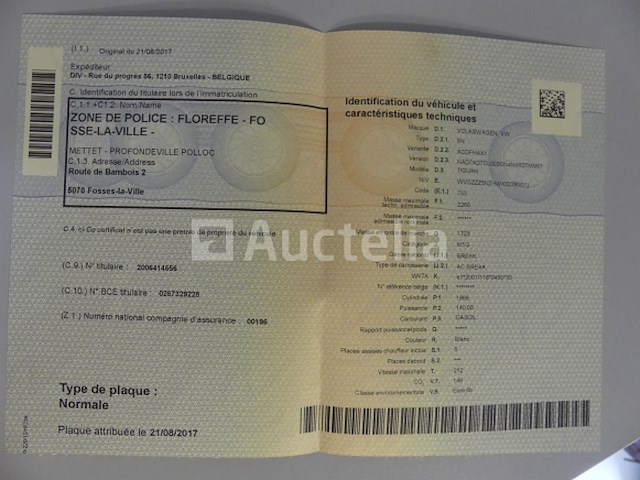 Volkswagen tiguan auto (2017-238.726 km)( vin:wvgzzz5nzhw432390) - afbeelding 16 van  38