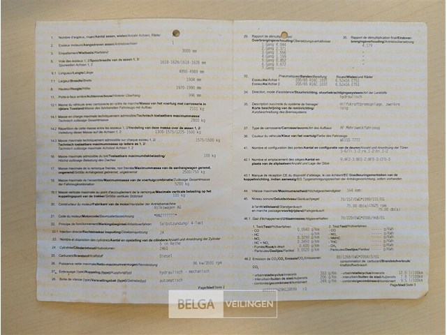 Volkswagen transporter caravelle - afbeelding 24 van  38