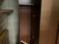 Volledig bureel met dossierkasten - hout - afbeelding 5 van  8