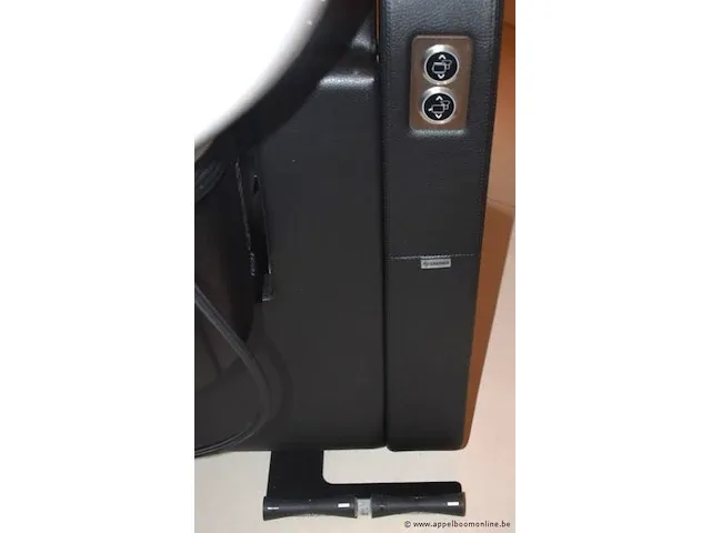 Volledig elektr verstelbare kapperswasunit greiner, variolore, zwarte skai bekleed - afbeelding 4 van  4