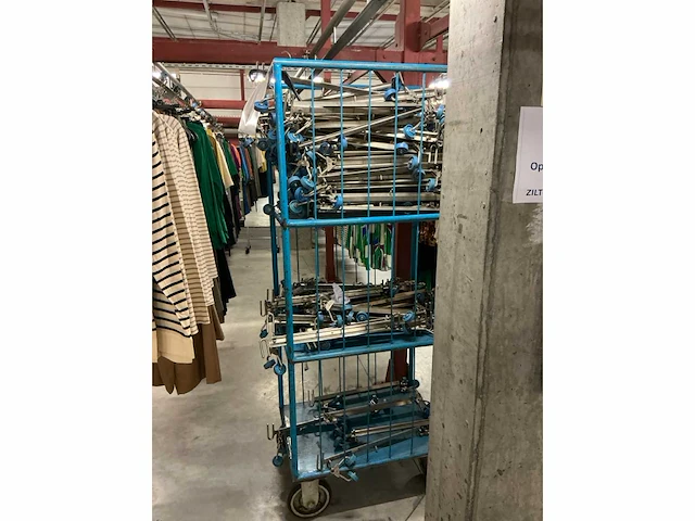 Volledig kledingtransport hangrailstraatlijn/systeem - afbeelding 15 van  58