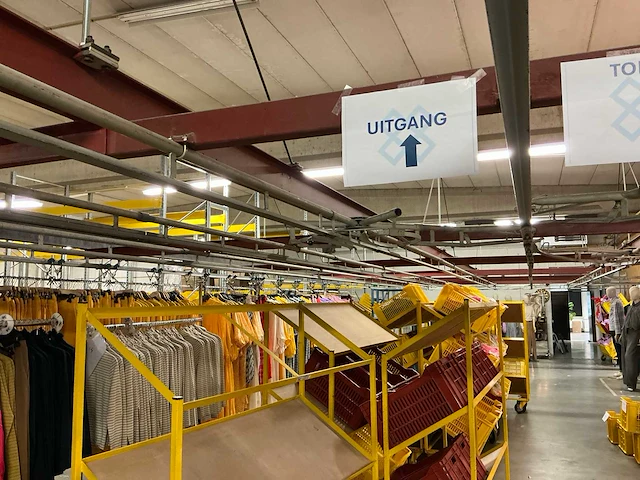 Volledig kledingtransport hangrailstraatlijn/systeem - afbeelding 30 van  58