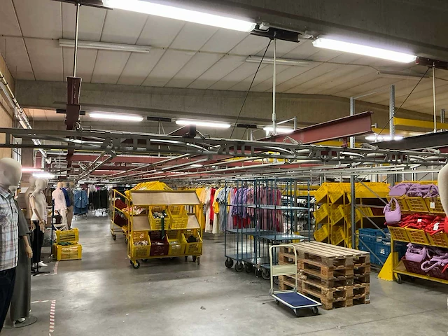 Volledig kledingtransport hangrailstraatlijn/systeem - afbeelding 40 van  58