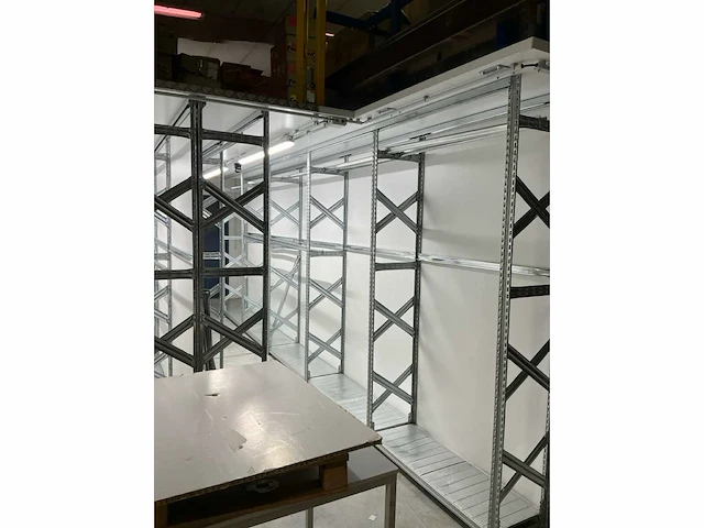 Volledig metalen magazijn/opbergrekken opstelling bito - afbeelding 2 van  54
