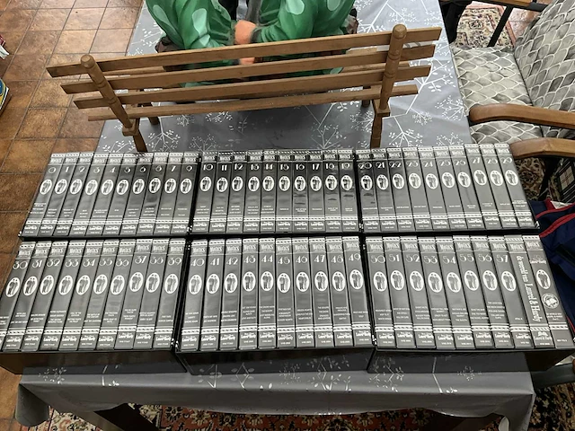 Volledige 60-delige reeks/verzameling videocassettes laurel & hardy - afbeelding 12 van  19