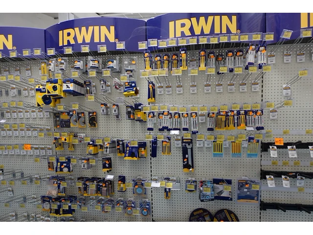 Volledige inhoud rek assortiment irwin - afbeelding 1 van  6
