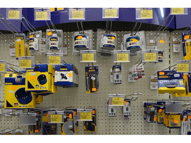 Volledige inhoud rek assortiment irwin - afbeelding 2 van  6