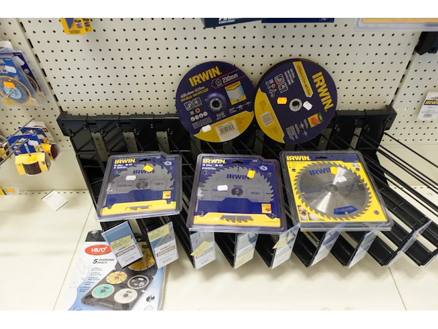 Volledige inhoud rek assortiment irwin - afbeelding 6 van  6