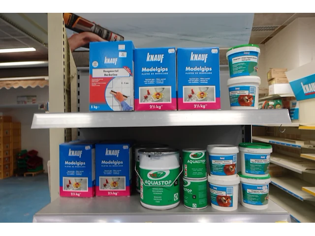 Volledige inhoud rek assortiment knauf - afbeelding 2 van  3