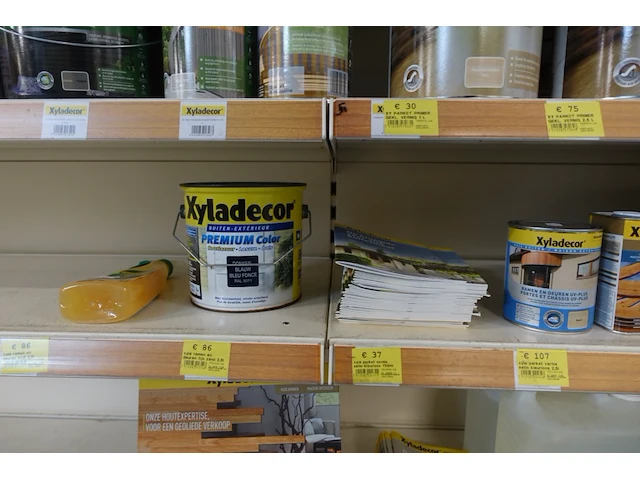 Volledige inhoud rek assortiment xyladecor - afbeelding 2 van  13