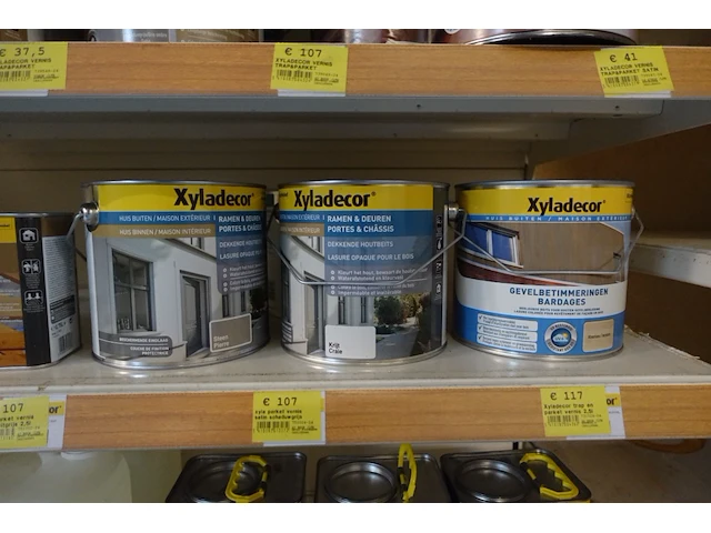 Volledige inhoud rek assortiment xyladecor - afbeelding 4 van  13