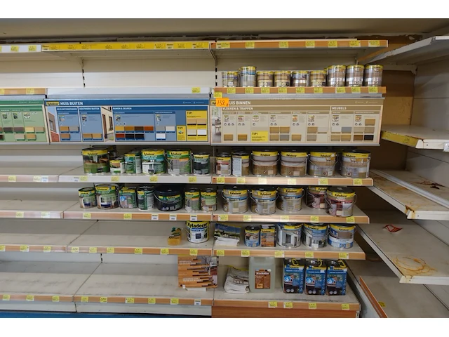 Volledige inhoud rek assortiment xyladecor - afbeelding 1 van  13