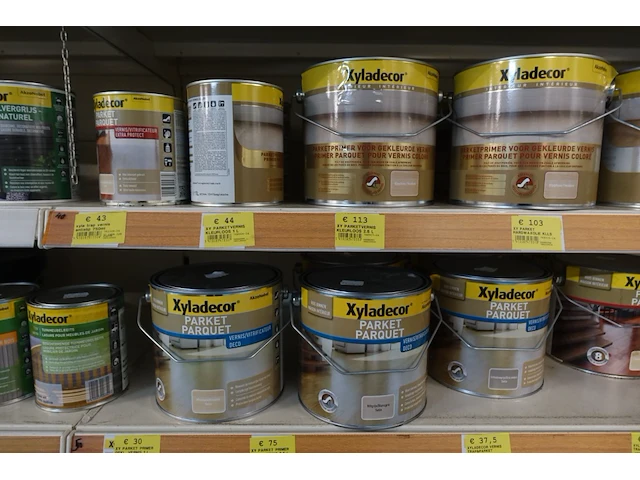 Volledige inhoud rek assortiment xyladecor - afbeelding 11 van  13