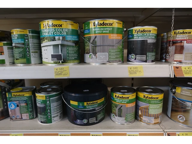 Volledige inhoud rek assortiment xyladecor - afbeelding 12 van  13