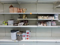 Volledige inhoud rek decoratie + badtoebehoren - afbeelding 1 van  5