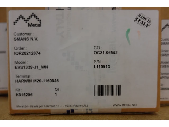 Volledige inhoud rek elektrisch krimptoebehoren - afbeelding 6 van  22