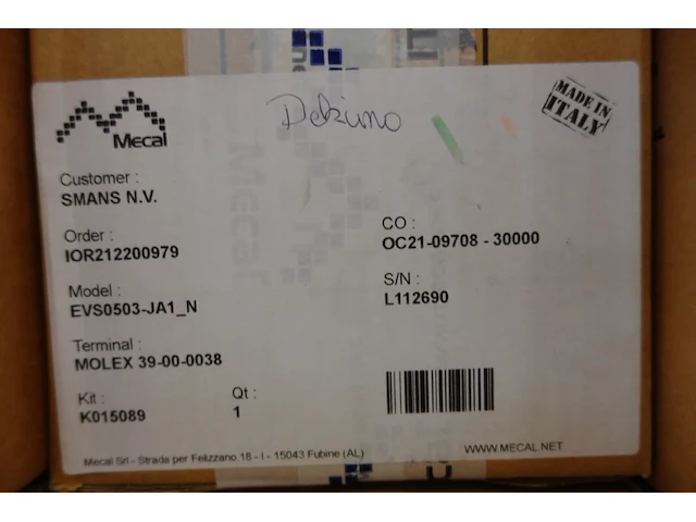 Volledige inhoud rek elektrisch krimptoebehoren - afbeelding 7 van  22