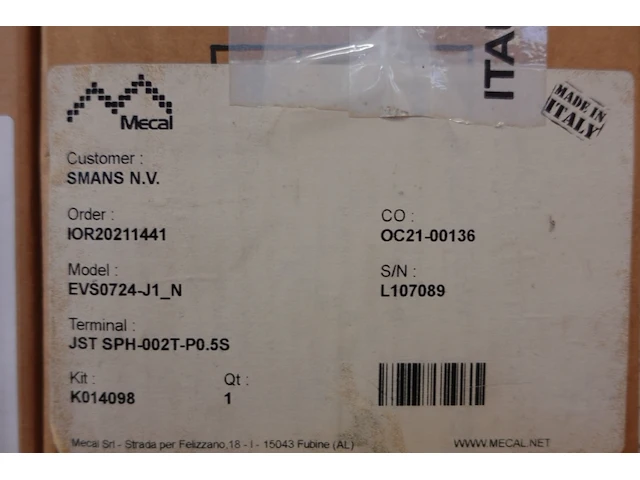 Volledige inhoud rek elektrisch krimptoebehoren - afbeelding 8 van  22