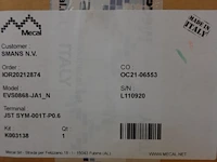 Volledige inhoud rek elektrisch krimptoebehoren - afbeelding 9 van  22