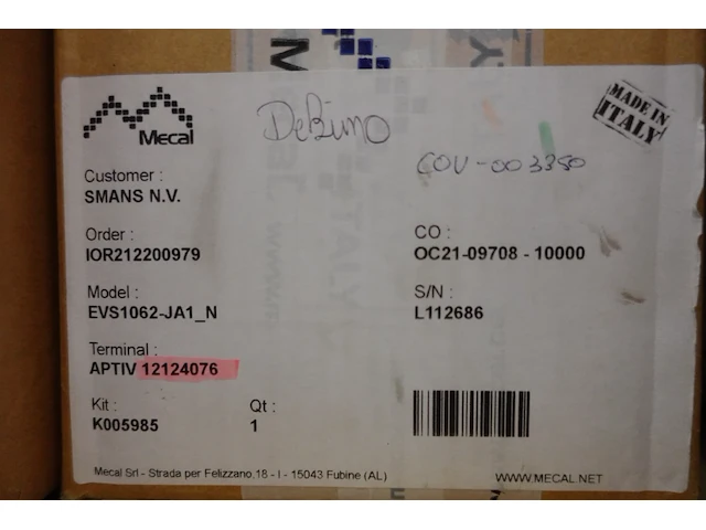 Volledige inhoud rek elektrisch krimptoebehoren - afbeelding 10 van  22