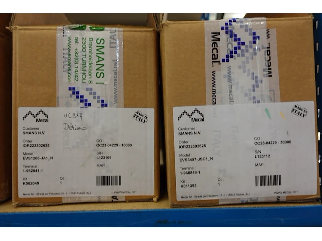 Volledige inhoud rek elektrisch krimptoebehoren - afbeelding 11 van  22