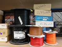 Volledige inhoud rek elektrische kabels - afbeelding 16 van  26