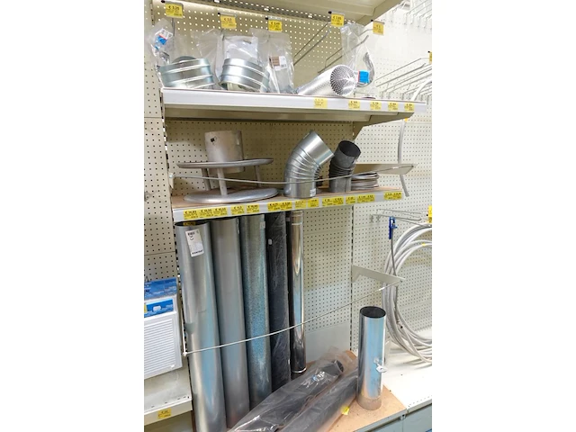 Volledige inhoud rek toebehoren ventilatie - afbeelding 6 van  6