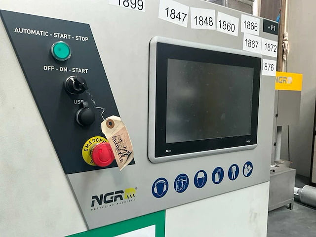 Volledige recyclagelijn ngr met divers toebehoren en chiller frigel - afbeelding 17 van  132