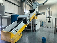 Volledige recyclagelijn ngr met divers toebehoren en chiller frigel