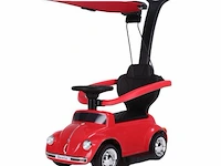 Volswagen beetle elektrische loopauto 6v - rood - afbeelding 1 van  4