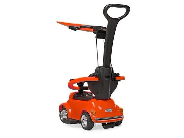 Volswagen beetle elektrische loopauto 6v - rood - afbeelding 2 van  4