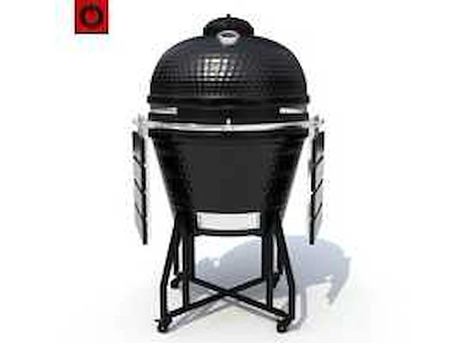Volt! kamado bbq 22 inch houtskoolbarbecue, ø59 cm, luxe afwerking - afbeelding 3 van  16