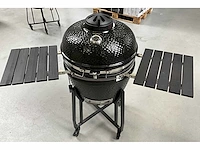Volt! kamado bbq 22 inch houtskoolbarbecue, ø59 cm, luxe afwerking