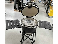 Volt! kamado bbq 22 inch houtskoolbarbecue, ø59 cm, luxe afwerking - afbeelding 9 van  16