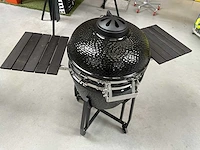Volt! kamado bbq 22 inch houtskoolbarbecue, ø59 cm, luxe afwerking - afbeelding 10 van  16