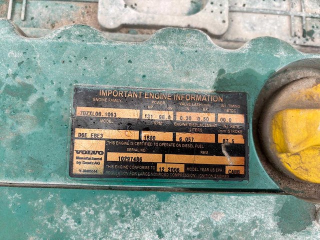 Volvo - 2007 - ec180cl - rupsgraafmachine - afbeelding 10 van  29