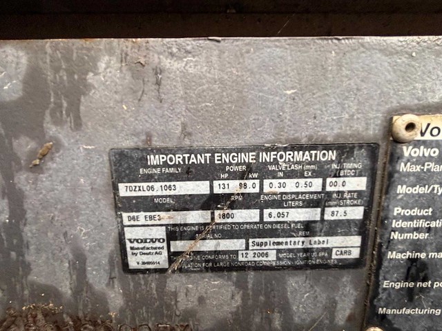 Volvo - 2007 - ec180cl - rupsgraafmachine - afbeelding 19 van  29