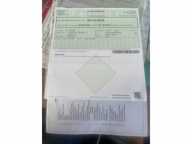Volvo - 2007 - v70 - mug voertuig - personenauto - afbeelding 21 van  32