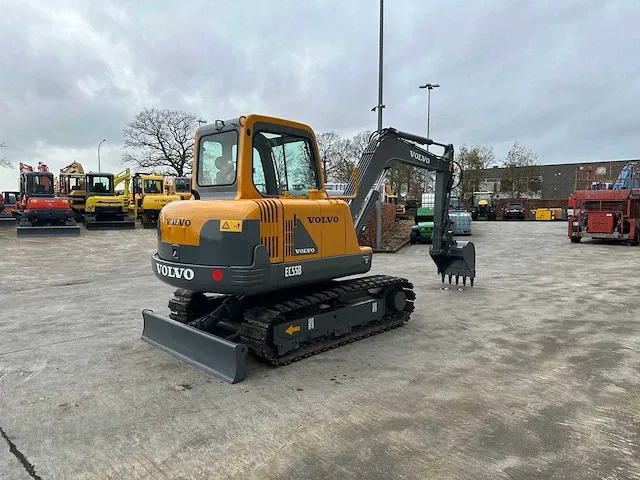 Volvo - ec55b - midi-excavator - 2011 - afbeelding 34 van  42