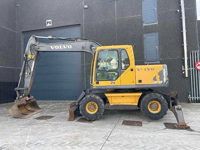 Volvo - ew 140 b - banden graafmachine - 2007 - afbeelding 1 van  26