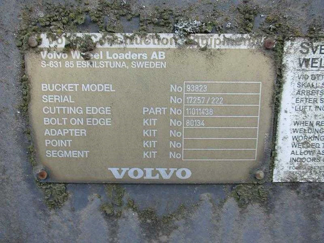 Volvo - graafbak - afbeelding 4 van  4
