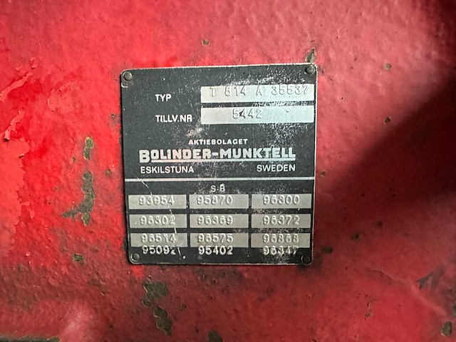Volvo bm - 1973 - t814a - oldtimer tractor - afbeelding 33 van  40