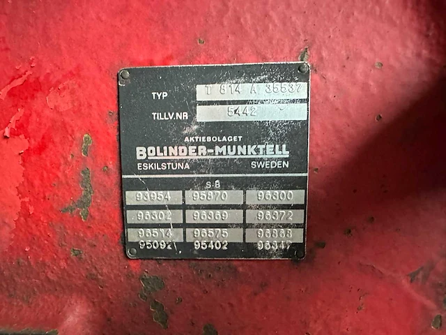 Volvo bm - 1973 - t814a - oldtimer tractor - afbeelding 33 van  40