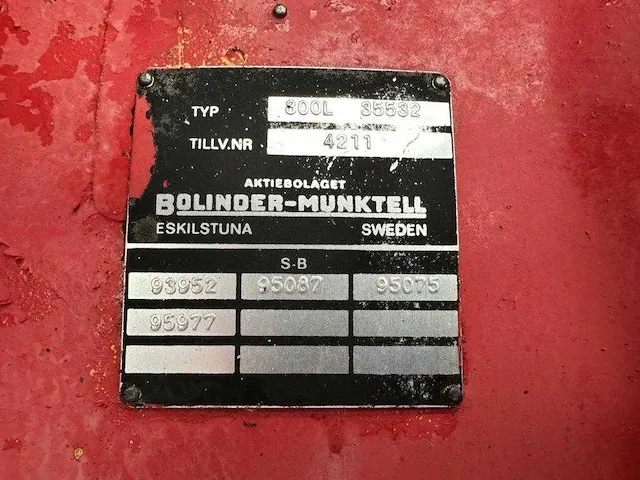 Volvo bm - 800l - tweewielaangedreven landbouwtractor - afbeelding 28 van  34